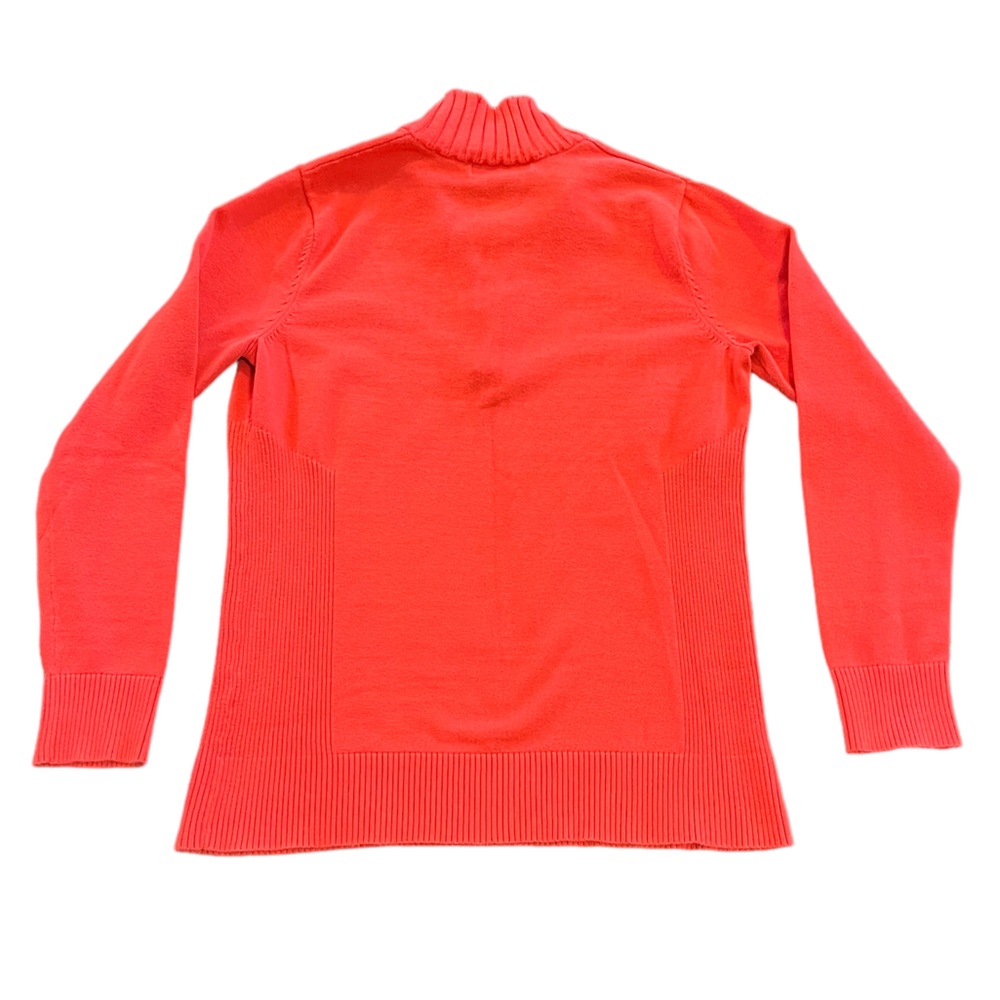 Eddie Bauer Pink Cotton Quarter Zip Pullover | Women’s XL - Picture 4 of 6